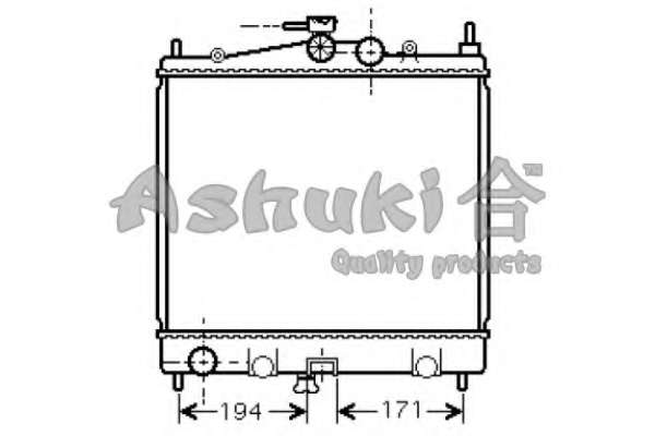 Радиатор, охлаждение двигателя
