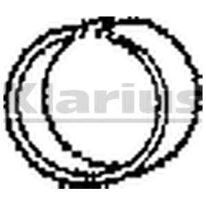 Прокладка, труба выхлопного газа