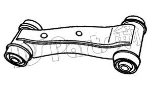 Рычаг независимой подвески колеса, подвеска колеса