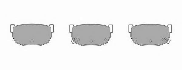 Комплект тормозных колодок, дисковый тормоз