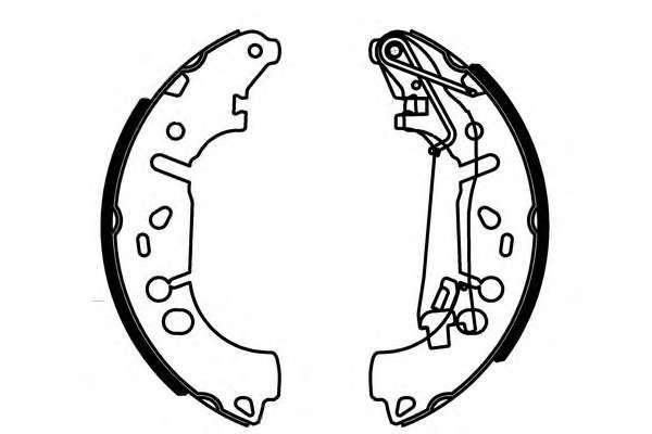 Комплект тормозных колодок