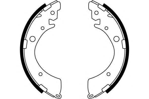 Комплект тормозных колодок
