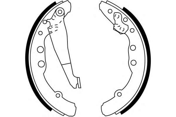 Комплект тормозных колодок
