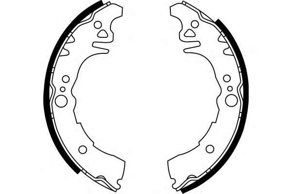 Комплект тормозных колодок