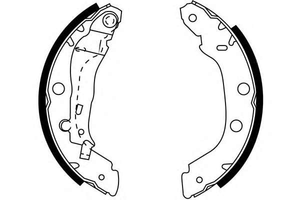 Комплект тормозных колодок