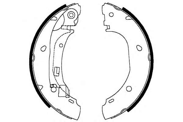 Комплект тормозных колодок