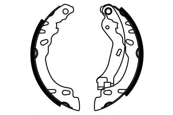 Комплект тормозных колодок