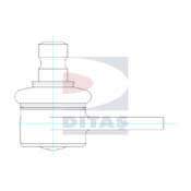 Несущий / направляющий шарнир