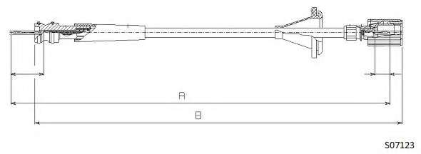 Тросик спидометра