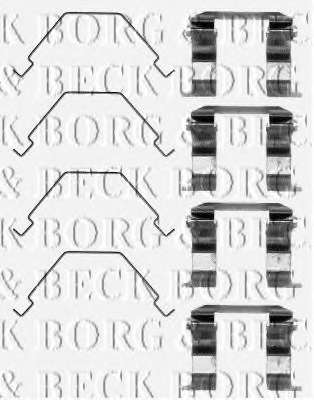 Комплектующие, колодки дискового тормоза