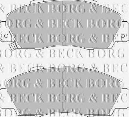 Комплект тормозных колодок, дисковый тормоз