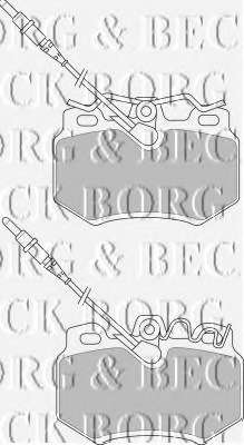 Комплект тормозных колодок, дисковый тормоз