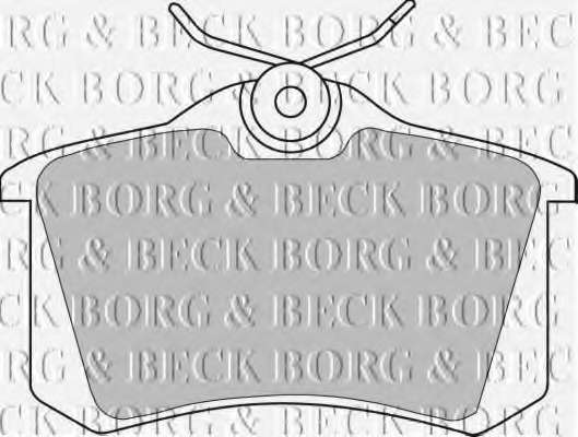 Комплект тормозных колодок, дисковый тормоз