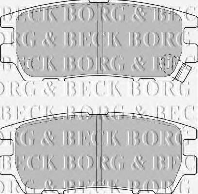 Комплект тормозных колодок, дисковый тормоз