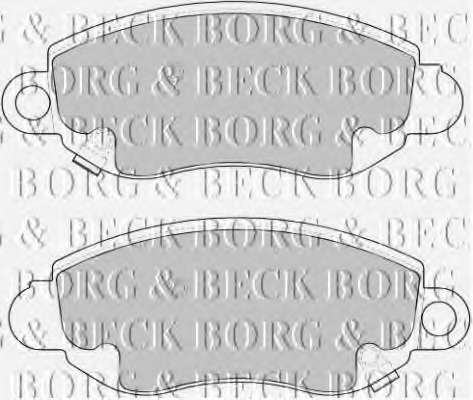 Комплект тормозных колодок, дисковый тормоз