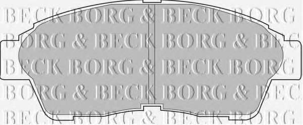 Комплект тормозных колодок, дисковый тормоз