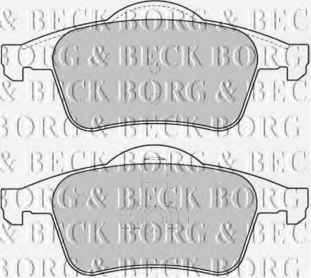 Комплект тормозных колодок, дисковый тормоз