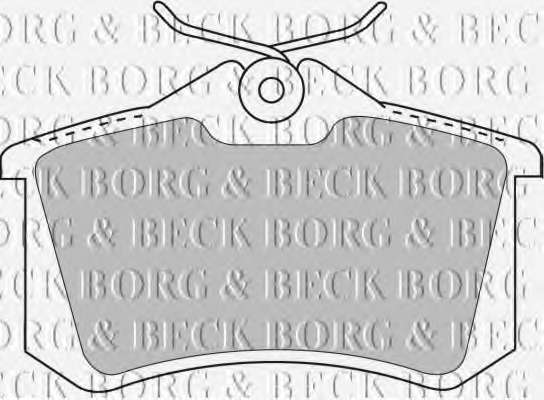 Комплект тормозных колодок, дисковый тормоз