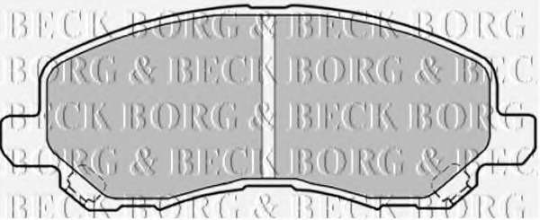 Комплект тормозных колодок, дисковый тормоз