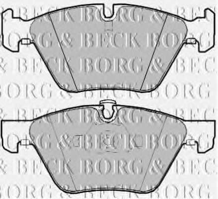 Комплект тормозных колодок, дисковый тормоз