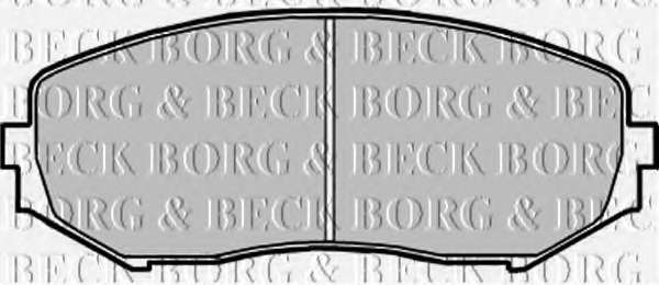 Комплект тормозных колодок, дисковый тормоз