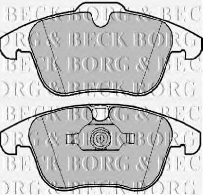 Комплект тормозных колодок, дисковый тормоз