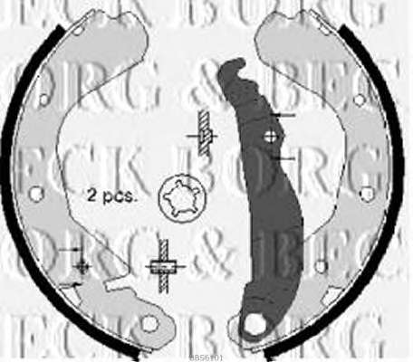 Комплект тормозных колодок