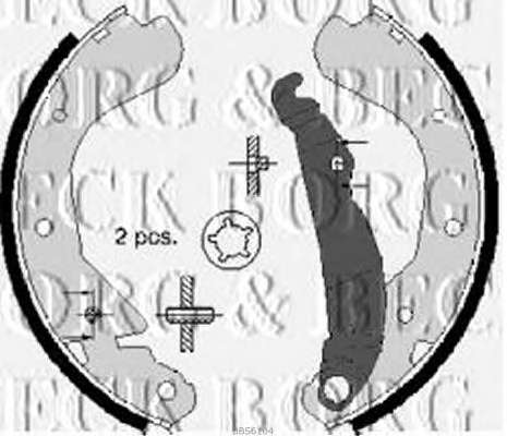 Комплект тормозных колодок