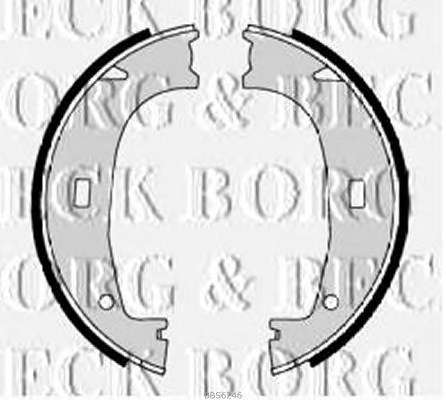 Комплект тормозных колодок, стояночная тормозная система