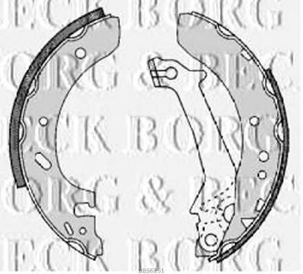 Комплект тормозных колодок