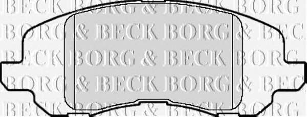 Комплект тормозных колодок, дисковый тормоз