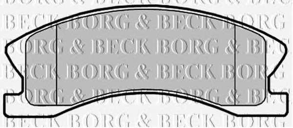 Комплект тормозных колодок, дисковый тормоз