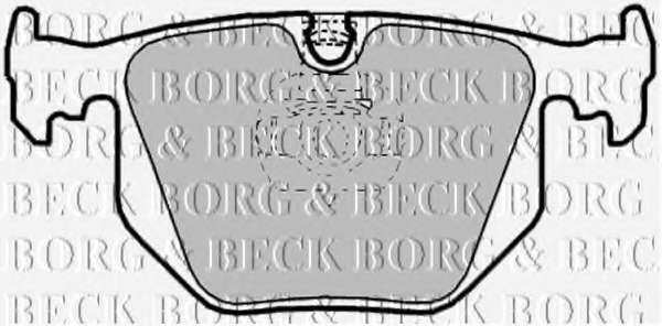 Комплект тормозных колодок, дисковый тормоз