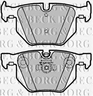 Комплект тормозных колодок, дисковый тормоз