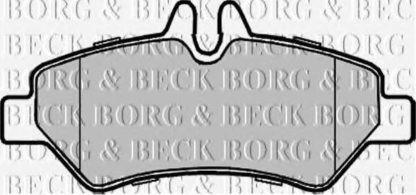 Комплект тормозных колодок, дисковый тормоз