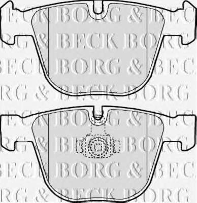 Комплект тормозных колодок, дисковый тормоз