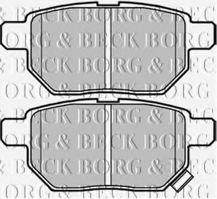 Комплект тормозных колодок, дисковый тормоз