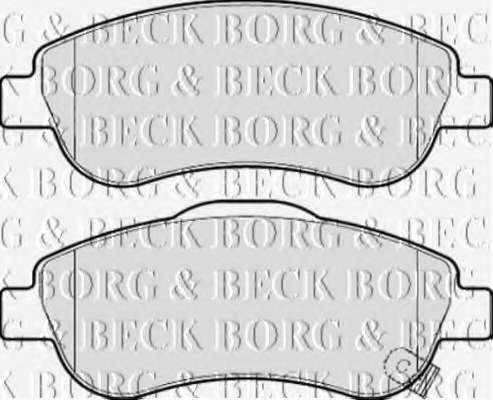 Комплект тормозных колодок, дисковый тормоз