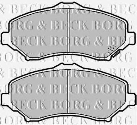 Комплект тормозных колодок, дисковый тормоз