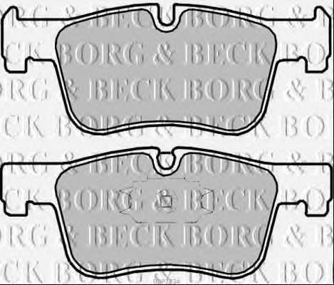 Комплект тормозных колодок, дисковый тормоз