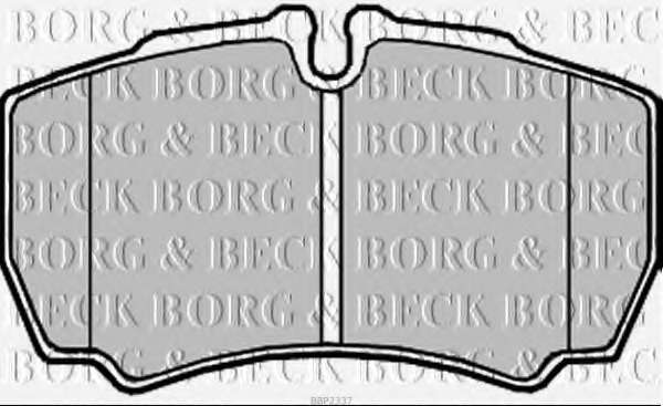 Комплект тормозных колодок, дисковый тормоз