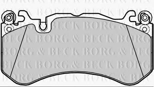 Комплект тормозных колодок, дисковый тормоз
