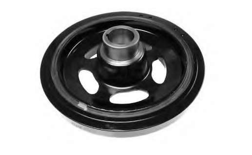 Ременный шкив, коленчатый вал