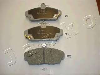 Комплект тормозных колодок, дисковый тормоз