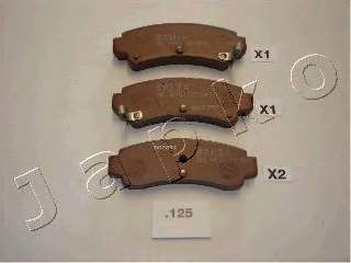 Комплект тормозных колодок, дисковый тормоз