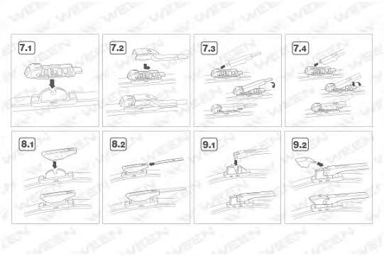 Щетка стеклоочистителя