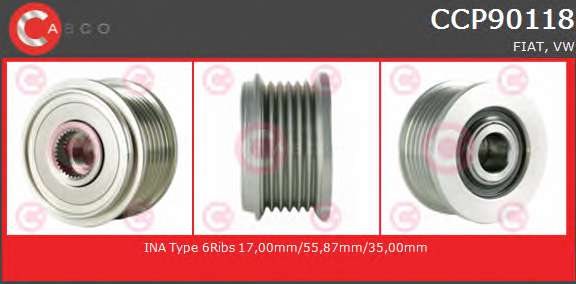 Ременный шкив, генератор