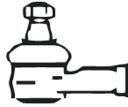 Наконечник поперечной рулевой тяги