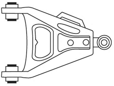 Рычаг независимой подвески колеса, подвеска колеса
