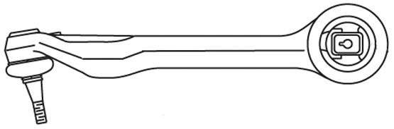 Важіль підвіски нижній  правий